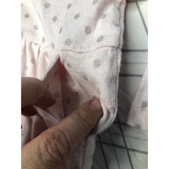 Carters polka dot long sleeved shirt 9m - Picture 3 of 5